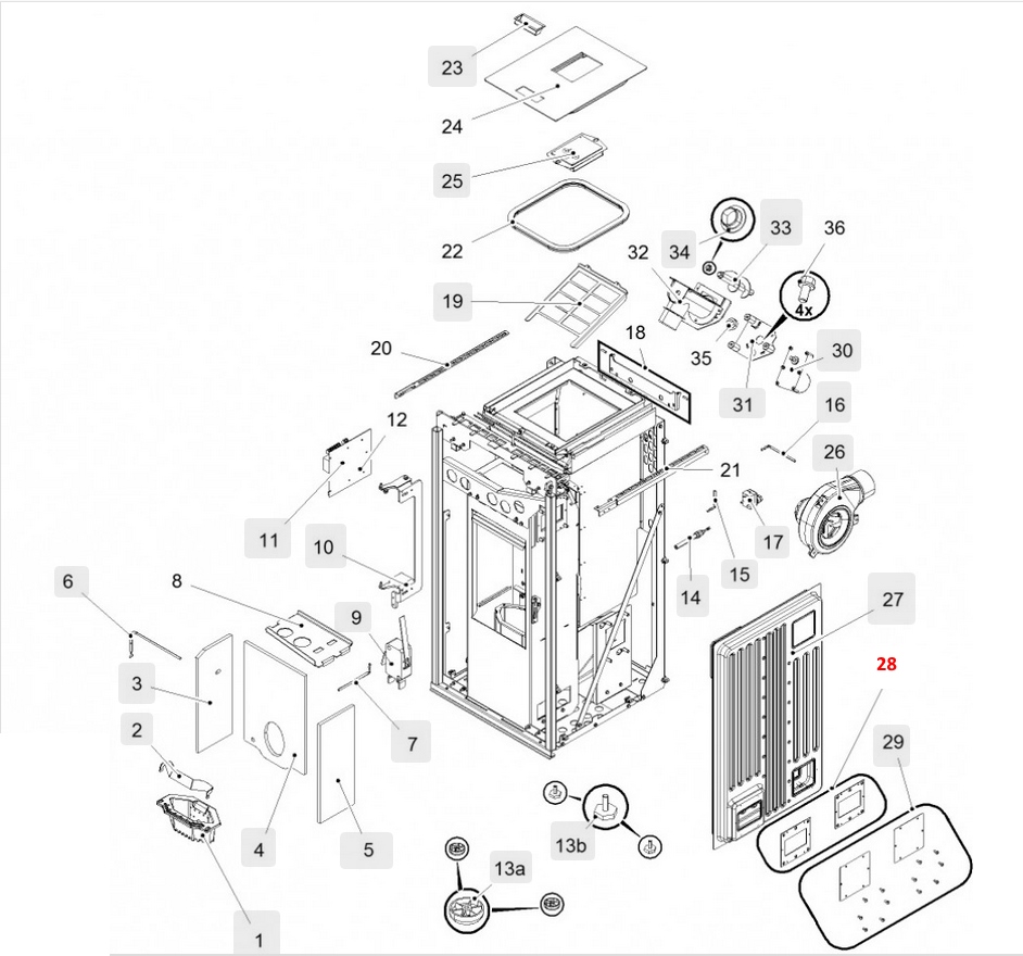 Haas-Sohn HSP 6 Premium 521.08 revisionspakning sæt