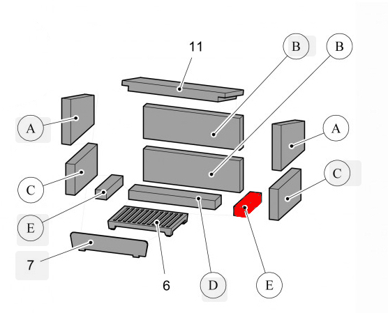Haas-Sohn Java II 204.14 bundsten højre