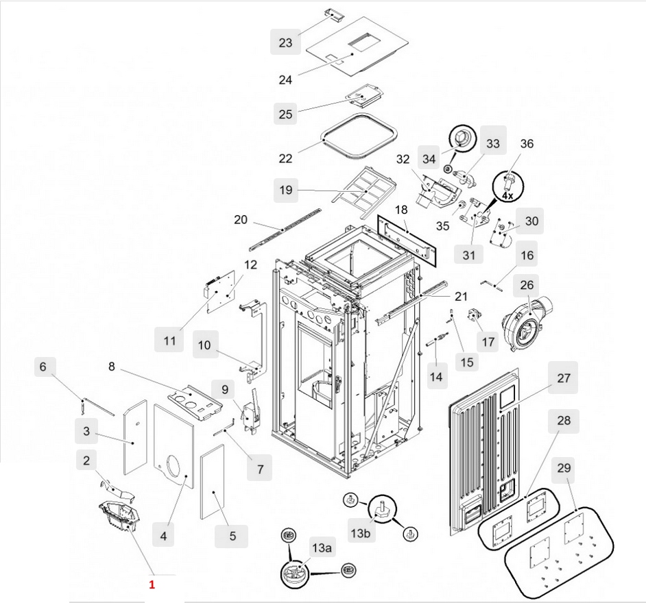 Haas+Sohn HSP 6 Premium 521.08 Brennertopf Brennerschale