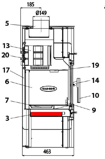 Haas-Sohn Belaqua 468.19 askeskuffe