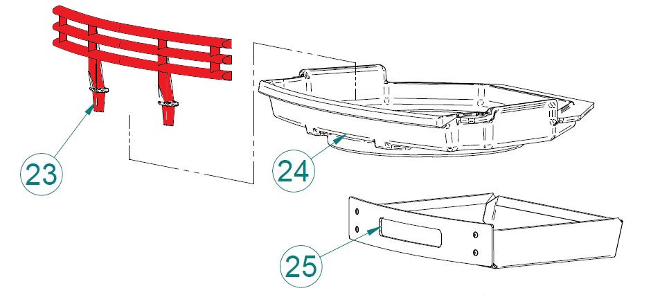Contura 750 stående rist