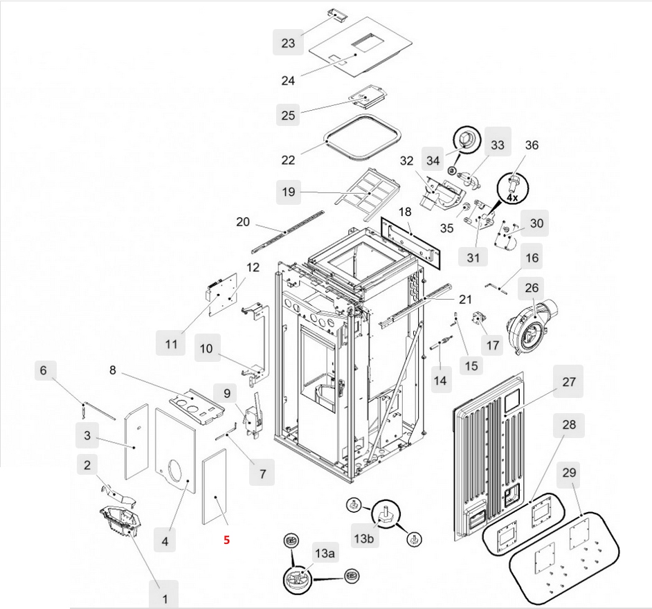 Haas-Sohn HSP 6 Premium 539.08 sidesten højre