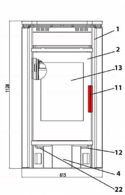 Haas+Sohn Nordal II 249.17 Türgriff