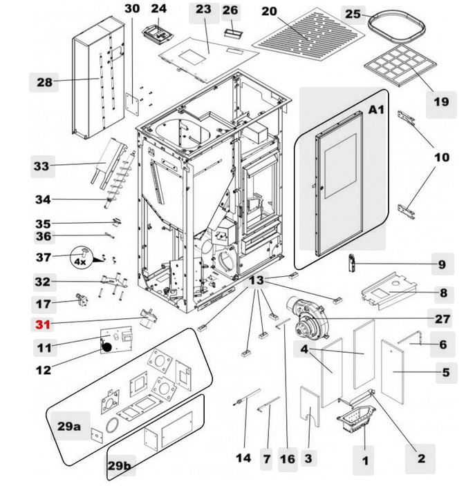 Haas-Sohn Lucca II 445.08 sneglmotor