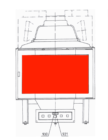 Leda Rügen KE 320 glas