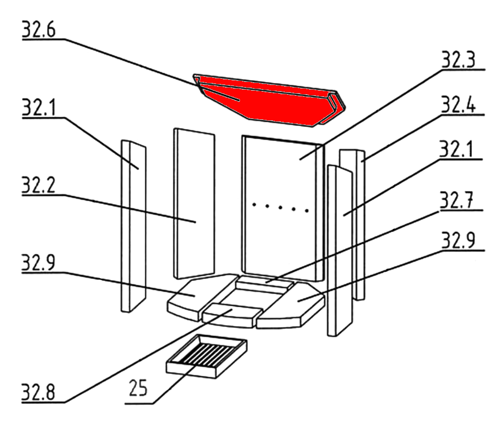 Oranier Arktis 8 Déflecteur D