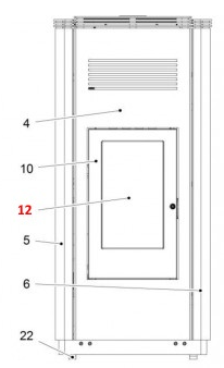 Haas-Sohn Pelletto II 434.08 glas
