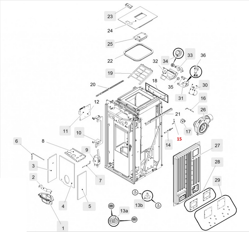 Haas-Sohn HSP 6 Premium 521.08 rumtemperaturføler