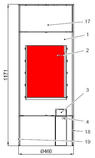 Haas-Sohn Ficus II 287.12 glas