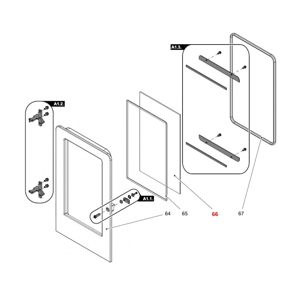 Haas-Sohn Pallazza III 534.08 glas