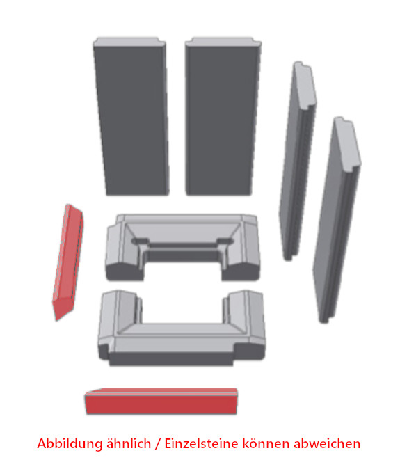 Schmid Ekko 45(45)/45 Vorderstein Set