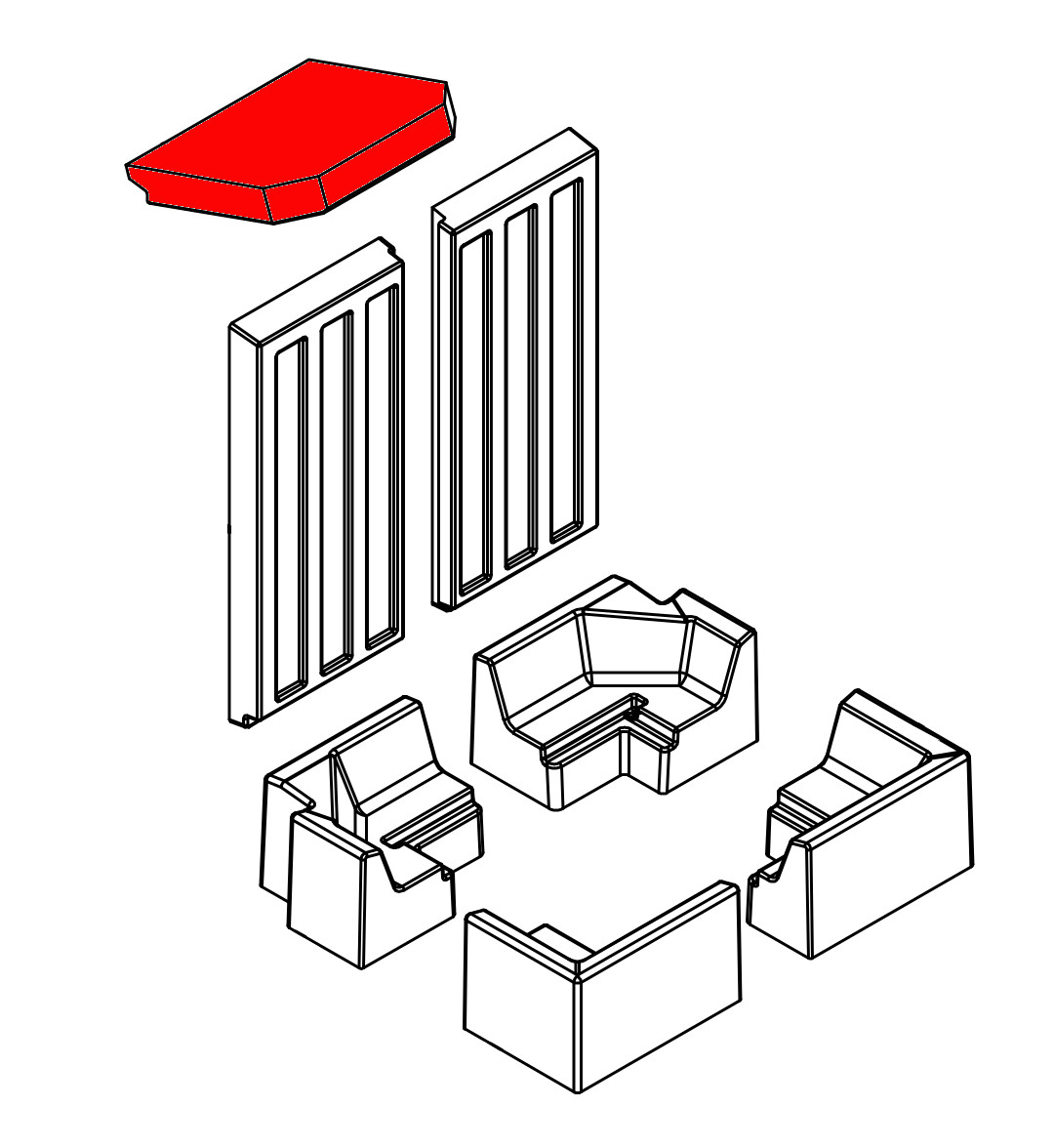 Spartherm Arte 3RL-60h røgvenderplade C