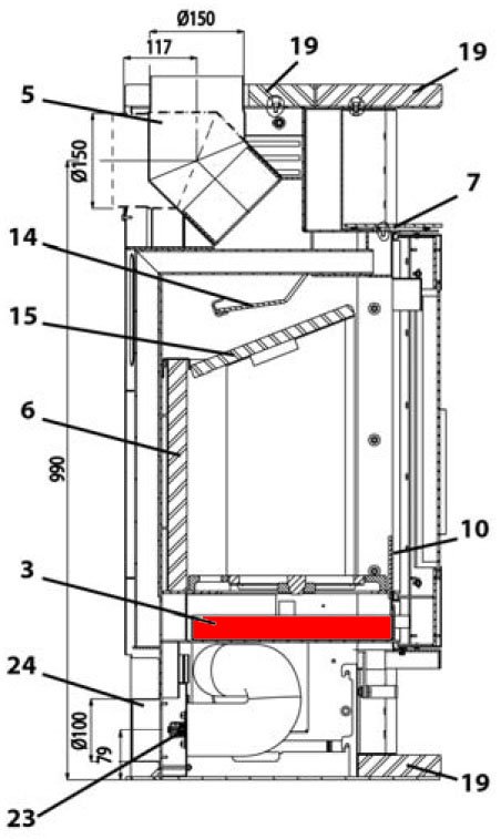 Haas-Sohn Leon 234.17 askeskuffe