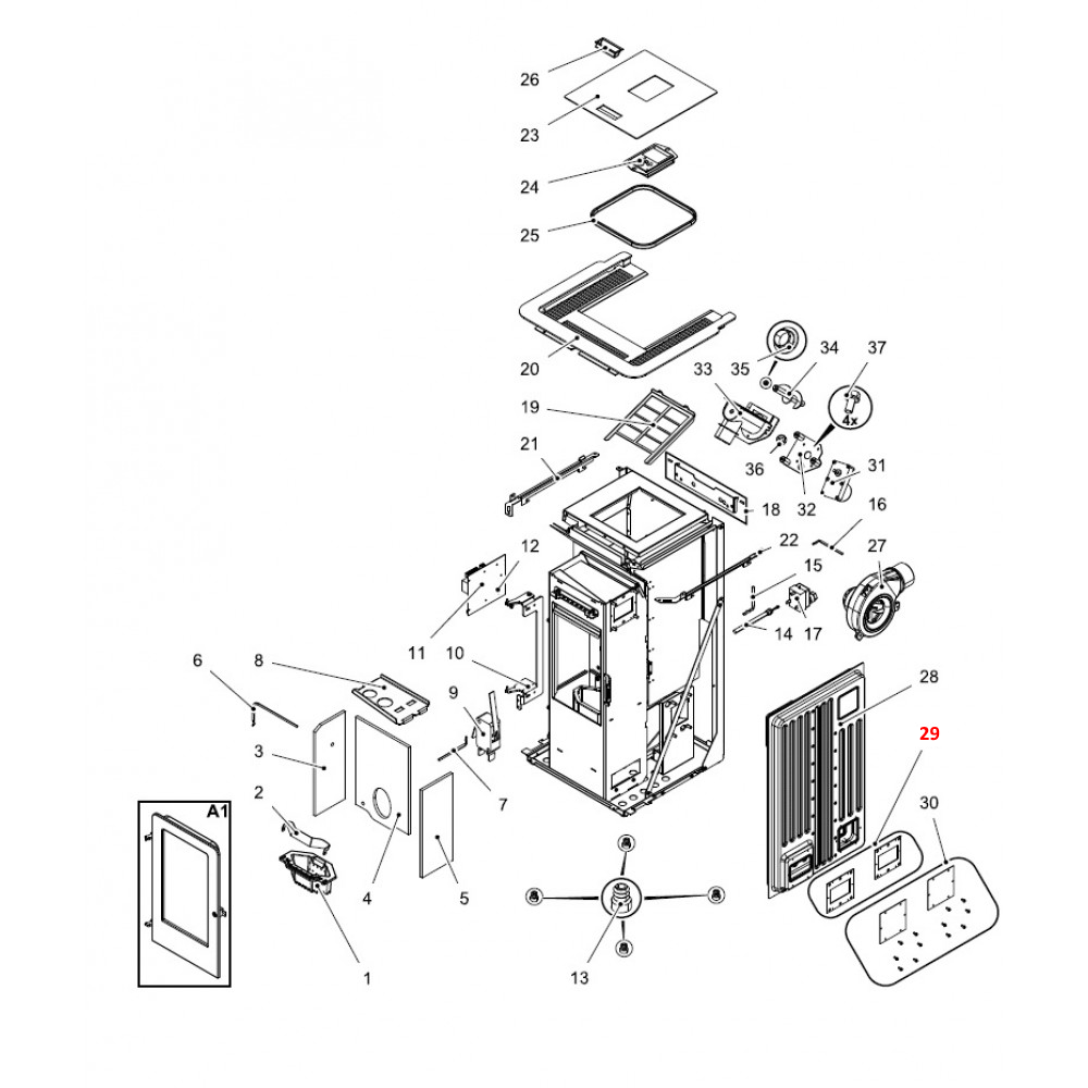 Haas-Sohn Pallazza III RLU-PGI 520.08 revisionspakning sæt