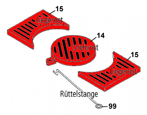 Leda Rubin K19 rysterist sæt B