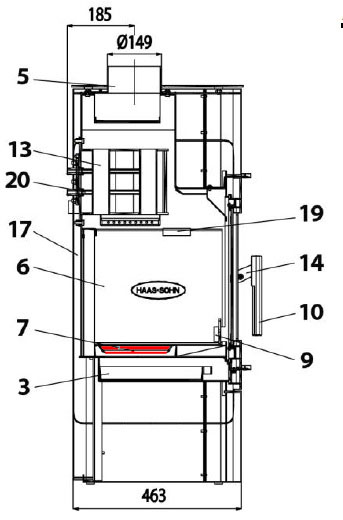 Haas-Sohn Belaqua 468.19 rysterist