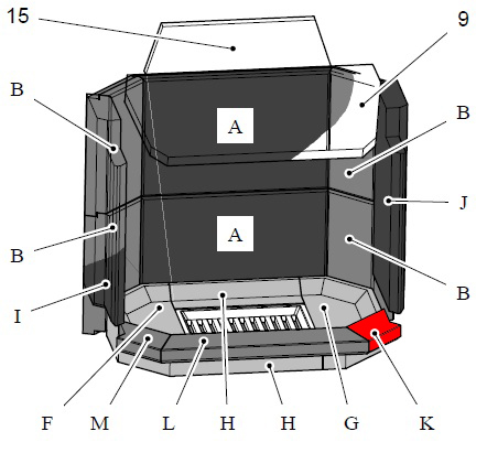 Haas-Sohn Prestige 181.18 forsten højre oven