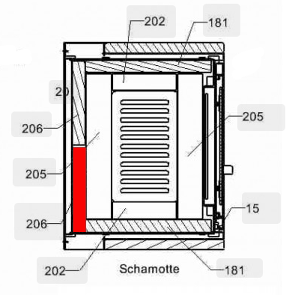 Haas-Sohn Pico 286.12 bagsten venstre