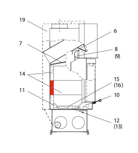 Wodtke HK 03 bagsten midten