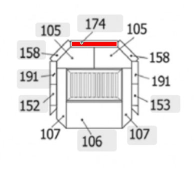 Haas-Sohn Siena 277.17 bagsten midten