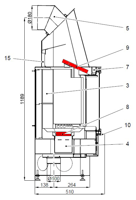 Haas-Sohn Prestige II 181.18 røgvenderplade