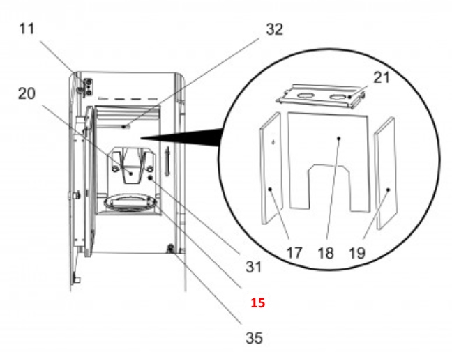 Haas+Sohn Pallazza 517.08 Brennertopf Brennerschale