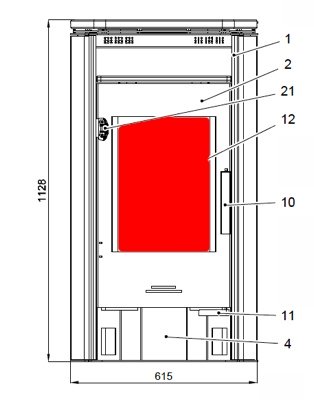 Haas+Sohn Eifel II 230.17 vitre