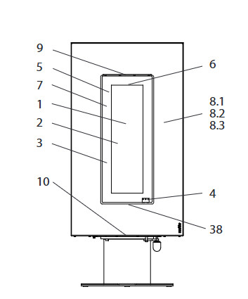 Wodtke Vision 7 glas midten