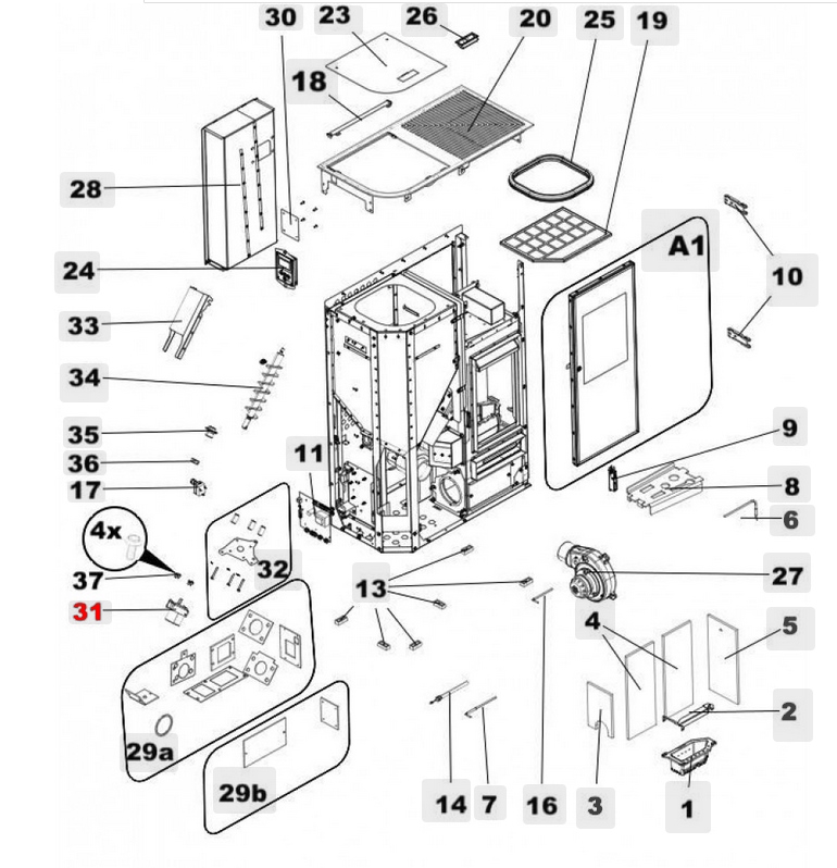 Haas-Sohn HSP 8 Home 445.08 sneglmotor