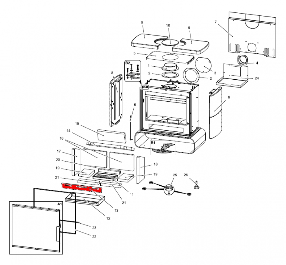 Haas+Sohn Fulham easy 347.15 Stehrost